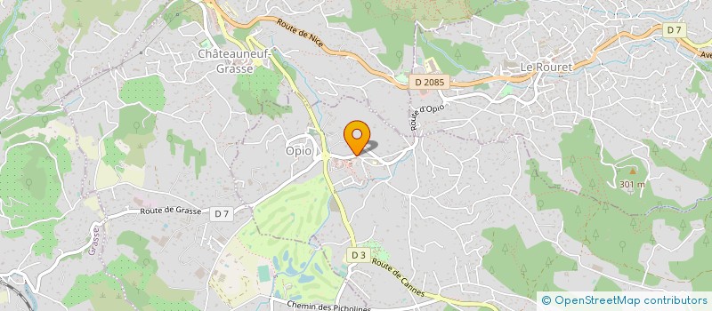 localisation de l'entreprise ECOLE DE MUSIQUE D OPIO à OPIO