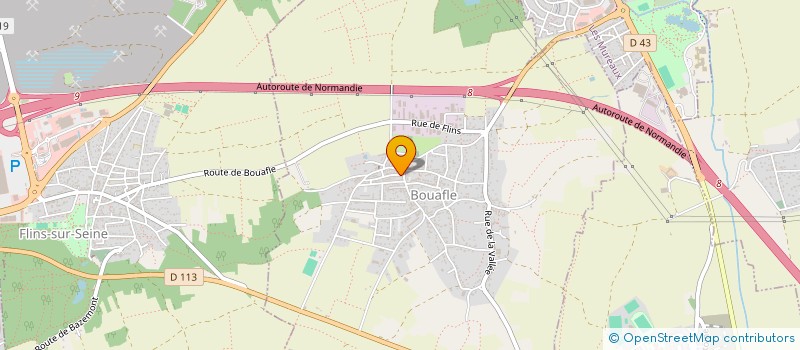 localisation de l'entreprise ECOLE DE MUSIQUE DE BOUAFLE à BOUAFLE