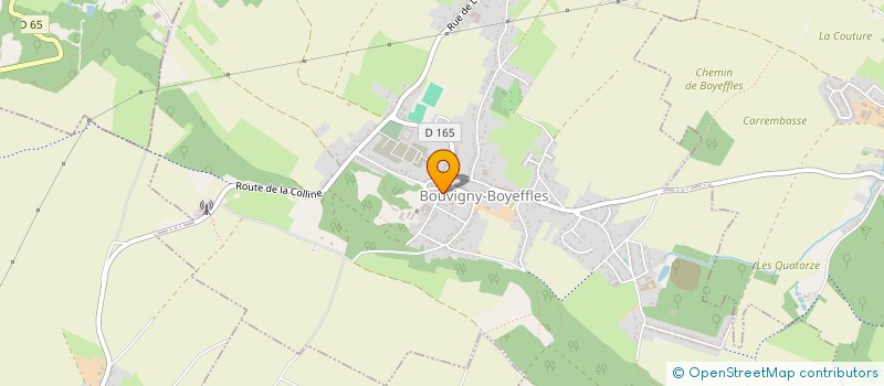 localisation de l'entreprise ECOLE DE MUSIQUE DE BOUVIGNY -BOYEFFLES  BOUVIGNY-BOYEFFLES