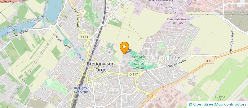 localisation de l'entreprise ECOLE DE MUSIQUE DE BRETIGNY SUR ORGE à BRETIGNY-SUR-ORGE