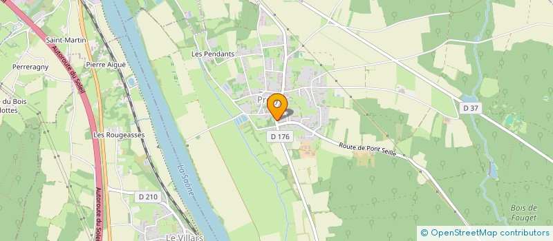 localisation de l'entreprise ECOLE DE MUSIQUE DE CUISERY  CUISERY