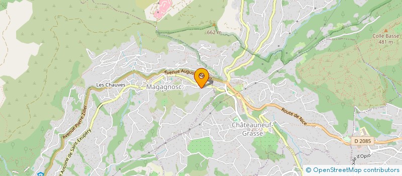 localisation de l'entreprise ECOLE DE MUSIQUE DE GRASSE à GRASSE