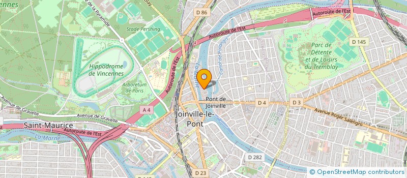 localisation de l'entreprise ECOLE DE MUSIQUE DE JOINVILLE à JOINVILLE-LE-PONT
