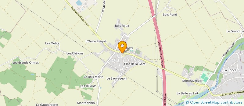 localisation de l'entreprise ECOLE DE MUSIQUE DE PANNES à PANNES