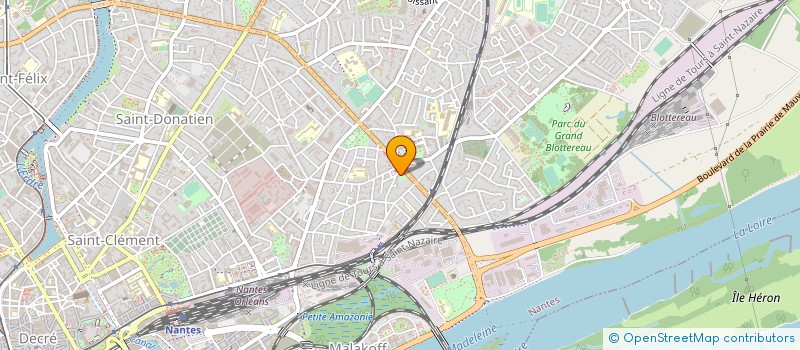 localisation de l'entreprise ECOLE DE MUSIQUE DE TOUTES AIDES à NANTES