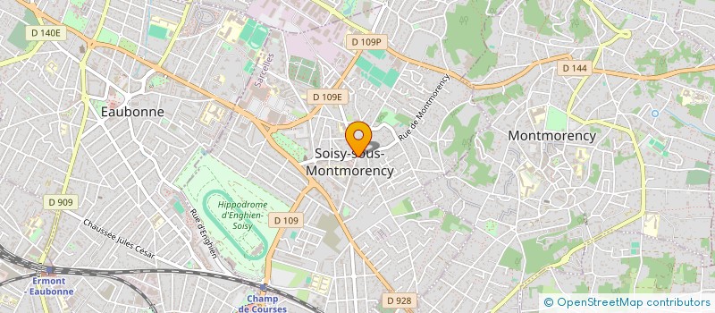 localisation de l'entreprise ECOLE DE MUSIQUE ET DE DANSE DE SOISY à SOISY-SOUS-MONTMORENCY