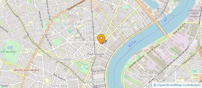 localisation de l'entreprise ECOLE DE MUSIQUE FALKENBERG  BORDEAUX