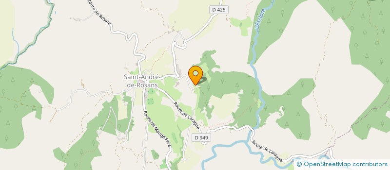 localisation de l'entreprise ECOLE DE MUSIQUE  LA CLE DES SONS  VALDOULE