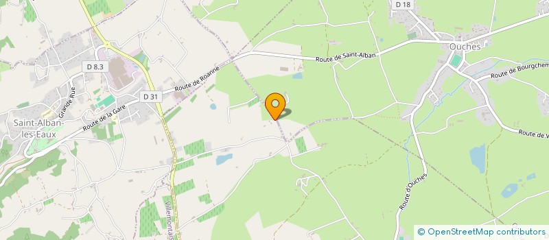 localisation de l'entreprise ECOLE DE MUSIQUE LENTIGNY  LENTIGNY