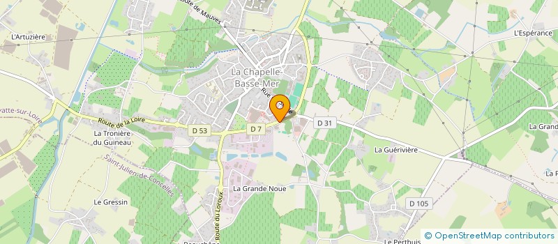 localisation de l'entreprise ECOLE DE MUSIQUE LOIRE DIVATTE à DIVATTE-SUR-LOIRE