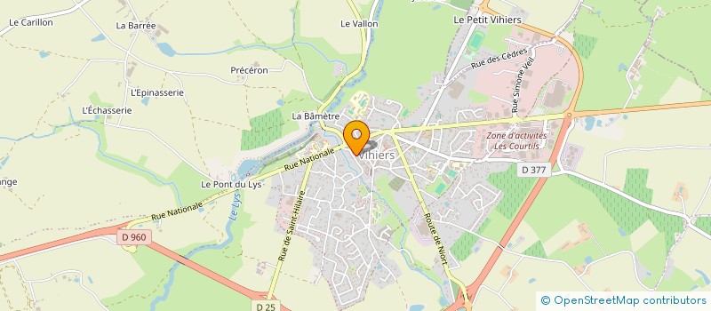 localisation de l'entreprise ECOLE DE MUSIQUE LYS HAUT-LAYON à LYS-HAUT-LAYON