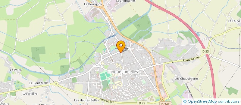 localisation de l'entreprise ECOLE DE MUSIQUE MUSIC GROUP SCHOOL  LONGUE-JUMELLES