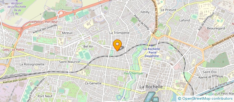 localisation de l'entreprise ECOLE DE NAVIGATION FRANCAISE à LA ROCHELLE