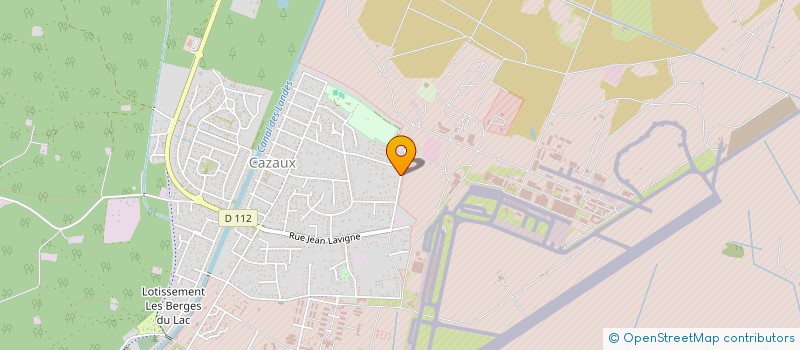 localisation de l'entreprise ECOLE DE PARACHUTISME SPORTIF DU BASSIN D ARCACHON à LA TESTE DE BUCH