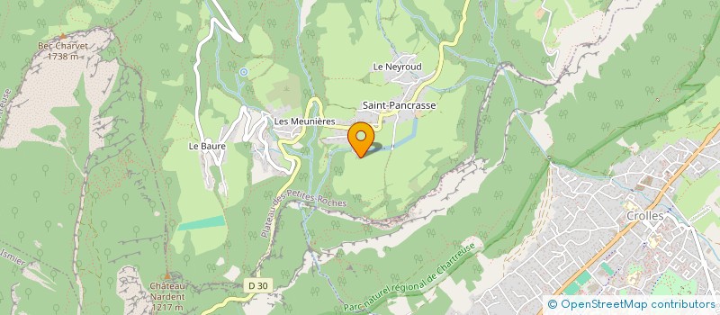 localisation de l'entreprise ECOLE DE PARAPENTE  PLATEAU-DES-PETITES-ROCHES