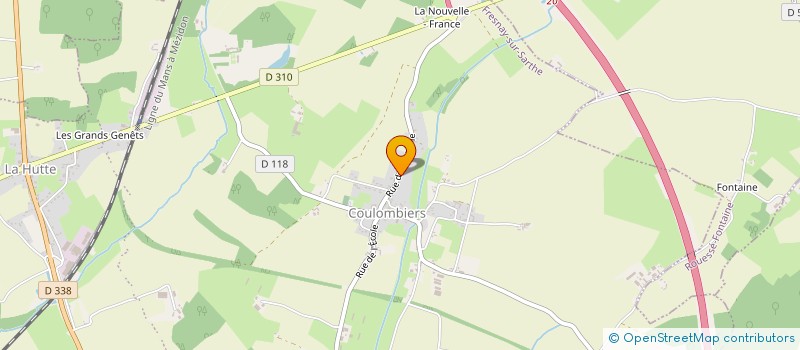 localisation de l'entreprise ECOLE DE PEINTURE DES ALPES MANCELLES POUR LES JEUNES à ASSE-LE-BOISNE