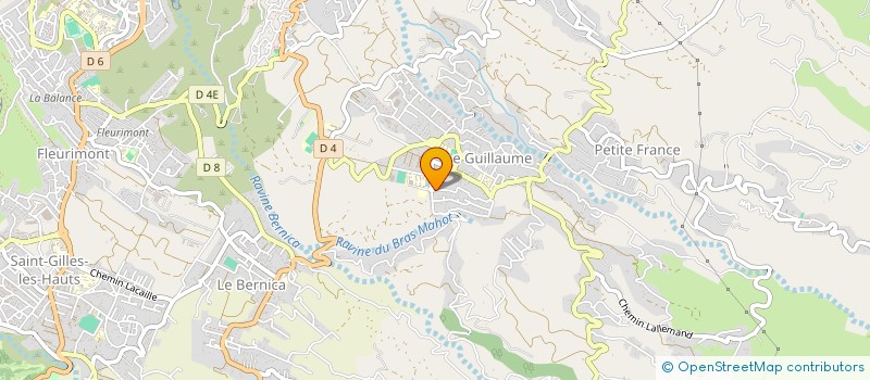 localisation de l'entreprise ECOLE DE PETANQUE 974  SAINT-PAUL