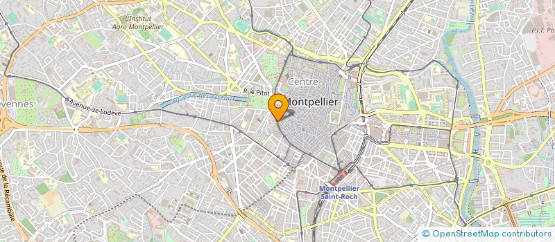 localisation de l'entreprise ECOLE DE PIANO ET DE CLAVIER OSWIN HAAS à MONTPELLIER