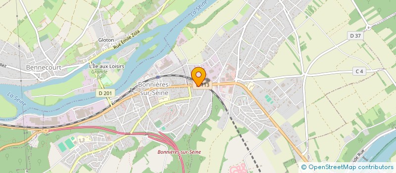 localisation de l'entreprise ECOLE DE PILOTAGE DE DREUX  CRAVENT