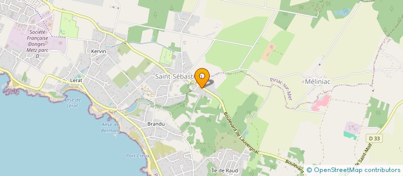 localisation de l'entreprise ECOLE DE PILOTAGE MX44  LA TURBALLE