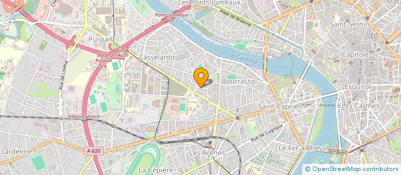 localisation de l'entreprise ECOLE DE PLONGEE EVASION à TOULOUSE