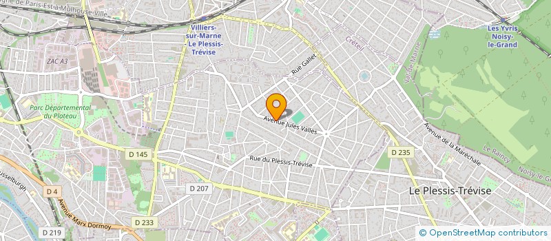 localisation de l'entreprise ECOLE DE POSTUROLOGIE CLINIQUE à CHAMPIGNY-SUR-MARNE