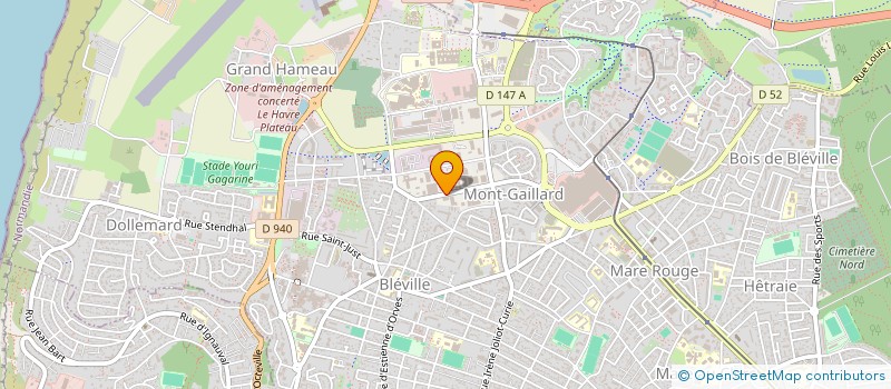 localisation de l'entreprise ECOLE DE PRODUCTION DE LA METROPOLE HAVRAISE à LE HAVRE