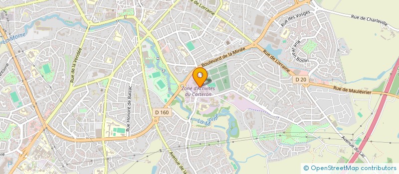 localisation de l'entreprise ECOLE DE PROTHESE DENTAIRE DE CHOLET à CHOLET