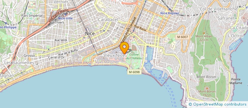 localisation de l'entreprise ECOLE DE PUERICULTURE à NICE