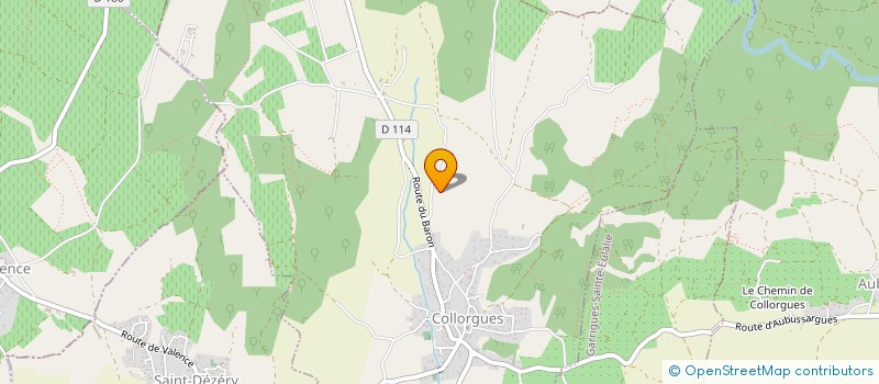 localisation de l'entreprise ECOLE DE RUGBY TERRE DU SOLEIL  BRIGNON