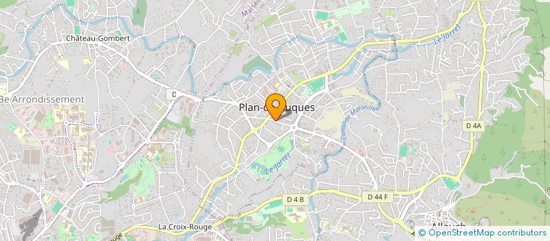 localisation de l'entreprise ECOLE DE SAMBA DE MARSEILLE  PLAN-DE-CUQUES