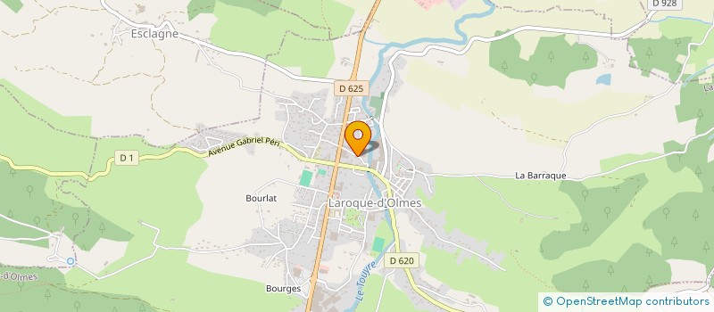 localisation de l'entreprise ECOLE DE SELF DEFENSE TONFA à LAROQUE-D'OLMES