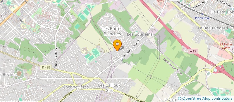 localisation de l'entreprise ECOLE DE SEXOLOGIE CLINIQUE ET DE SEXOTHERAPIE  HERBLAY-SUR-SEINE