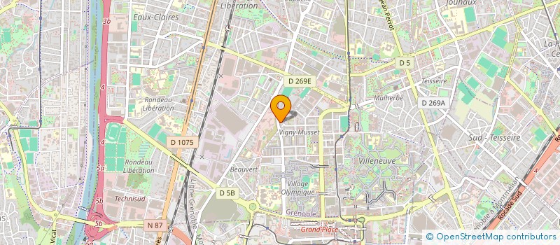 localisation de l'entreprise ECOLE DE SOPHROLOGIE CAYCEDIENNE DE GRENOBLE  VILLARD-BONNOT