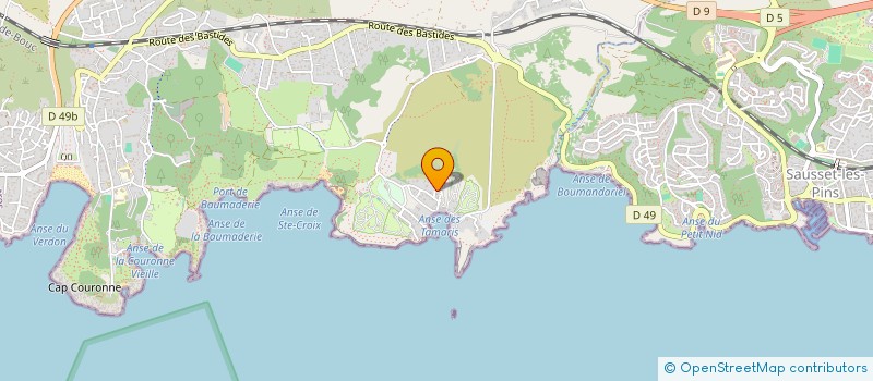 localisation de l'entreprise ECOLE DE SOPHROLOGIE DE PROVENCE  MARTIGUES