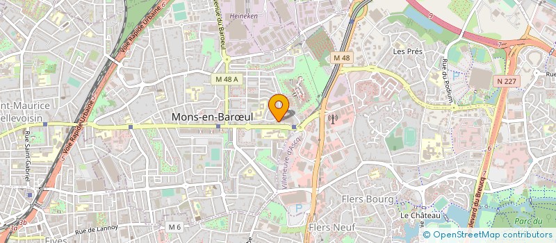 localisation de l'entreprise ECOLE DE TAEKWONDO MONSOISE à MONS-EN-BARŒUL