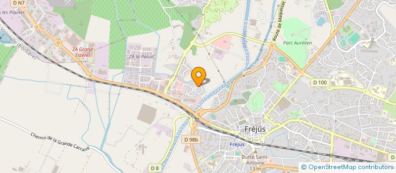 localisation de l'entreprise ECOLE DE TAEKWONDO PUGET SUR ARGENS (ETKDPA) à FREJUS