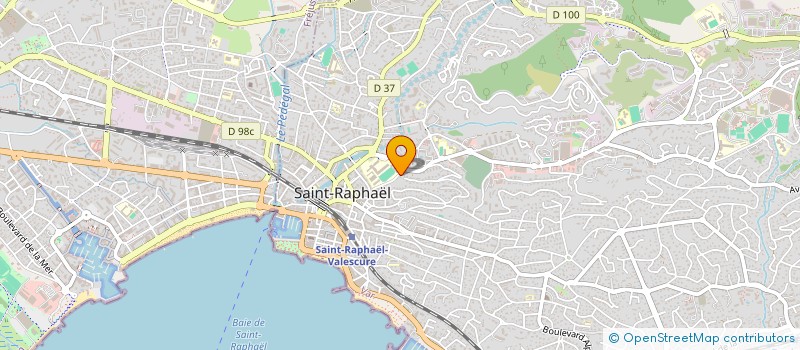 localisation de l'entreprise ECOLE DE TAEKWONDO SAINT RAPHAEL ( ETKDSRP ) à SAINT-RAPHAEL