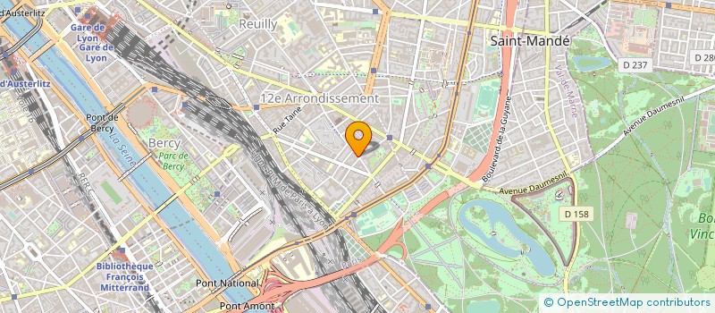 localisation de l'entreprise ECOLE DE THEATRE BONACORSI  PARIS