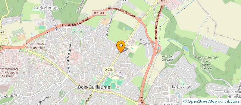 localisation de l'entreprise ECOLE DE VIOLON SUZUKI NORMANDIE à BOIS-GUILLAUME