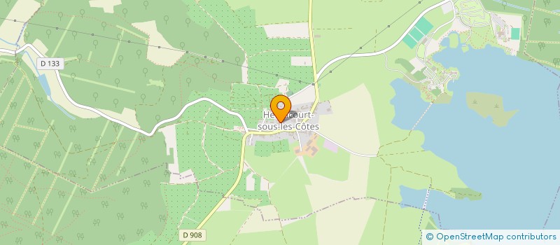 localisation de l'entreprise ECOLE DE VOILE DE MADINE à HEUDICOURT-SOUS-LES-COTES