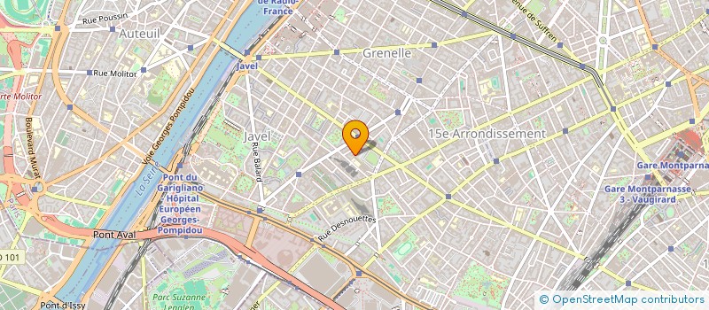 localisation de l'entreprise ECOLE DE VOILE INTERNATIONALE  PARIS