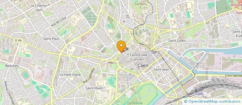 localisation de l'entreprise ECOLE DEMOCRATIQUE DE CAEN à CAEN