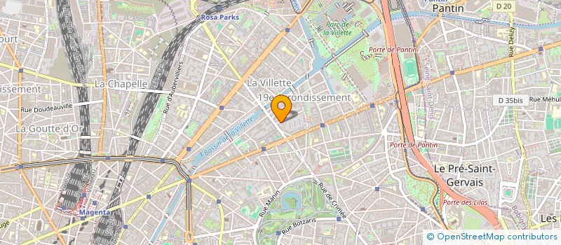 localisation de l'entreprise ECOLE DEMOCRATIQUE DE PARIS à PARIS