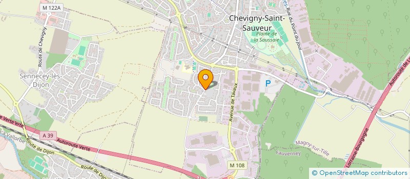 localisation de l'entreprise ECOLE DES ARTS CHEVIGNOIS à CHEVIGNY-SAINT-SAUVEUR