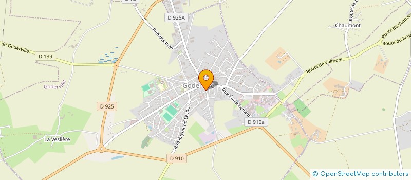 localisation de l'entreprise ECOLE DES ARTS DE GODERVILLE  GODERVILLE