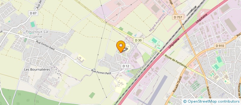 localisation de l'entreprise ECOLE DES BEAUX ARTS DE LA MEDECINE ESTHETIQUE (EBAME) à VOUNEUIL-SOUS-BIARD