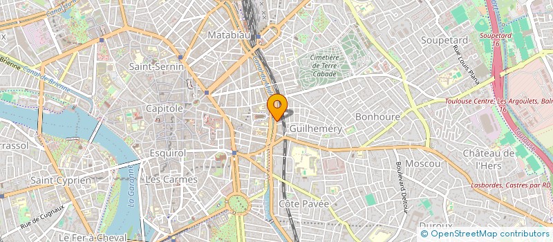 localisation de l'entreprise ECOLE DES DROITS HUMAINS ET DE LA TERRE à TOULOUSE