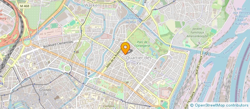 localisation de l'entreprise ECOLE DES ESSARTS STRASBOURG à STRASBOURG