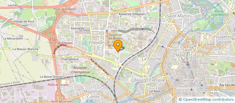 localisation de l'entreprise ECOLE DES HAUTES ETUDES EN SANTE PUBLIQUE à RENNES